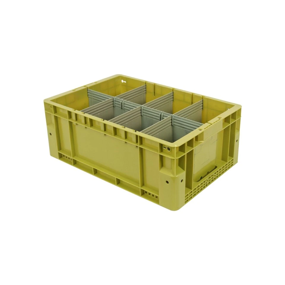 600*400*230mm AS/RS Warehouse Plastic Turnover Box price